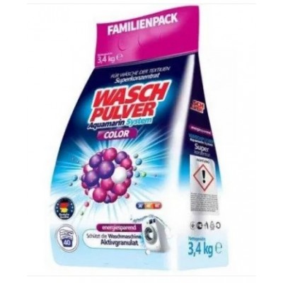 Порошок для прання WASCH PULVER Color 3,4 кг, п/е (97-051)